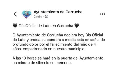 Comunicado Oficial del Ayuntamiento de Garrucha