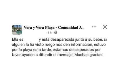 Mensaje del padre biológico de Lucas en redes sociales