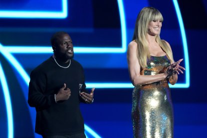 Heidi Klum y Kevin Hart