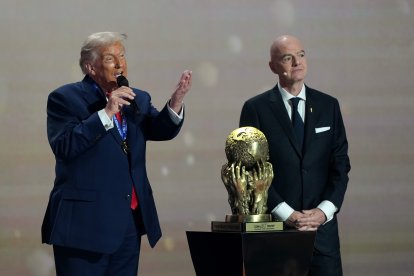 Donald Trump y Gianni Infantino