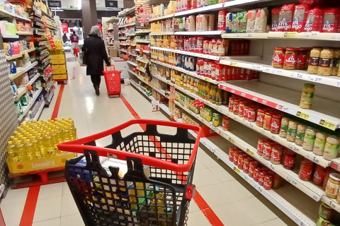 Carro de la compra en un supermercado.
EUROPA PRESS
14/11/2025