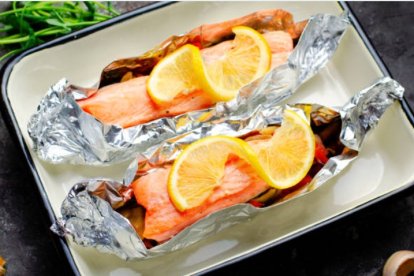 Salmon al horno