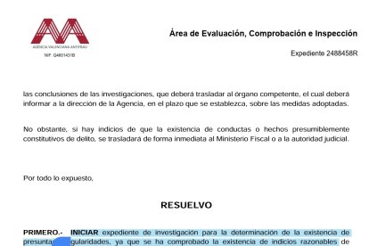 Resolución de Antifraude