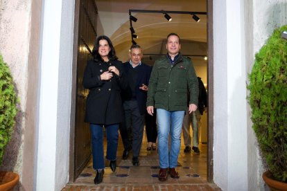 El candidato de Vox, Fernandez Calle