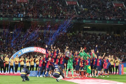 El Barcelona, campeón de Liga