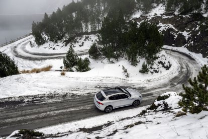 Maserati Grecale en carreteras del Valle de Arán