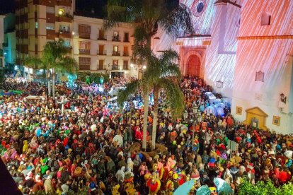 Nochevieja en la Plaza del Pescao.