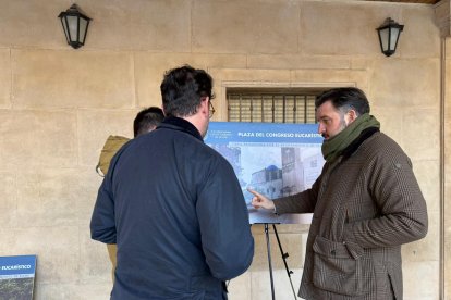 Autoridades encabezadas por el alcalde Pablo Ruz presentaron el proyecto este jueves.