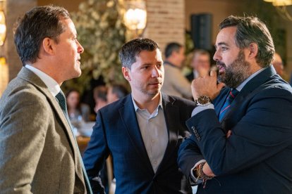 Paco Núñez en un encuentro con los medios