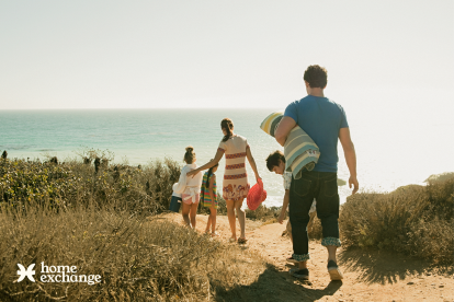 Intercambiar tu casa es otra forma de viajar en familia