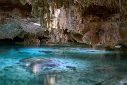La luz natural transforma los cenotes de Playa del Carmen en espacios mágicos subterráneos