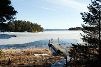 Naturaleza y calma desde la sauna Lähteelä