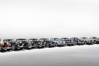 It is on display in the Mercedes-Benz Museum. The name S-Class made its debut in 1972 in the 116 series. (Photo reference number in the Mercedes-Benz Classic Archives: 2008DIG3846)