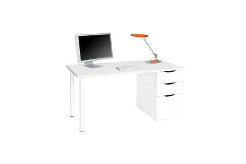 Escritorio Athena blanco – 138 x 60 x 74 cm