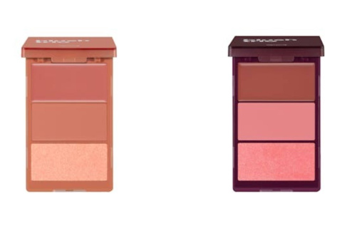Las paletas de colorete Blush Trio combinan tres texturas en un solo estuche y prometen efecto buena cara inmediato sin complicaciones.
