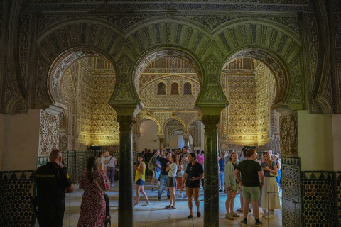 Imagen del Real Alcázar de Sevilla.