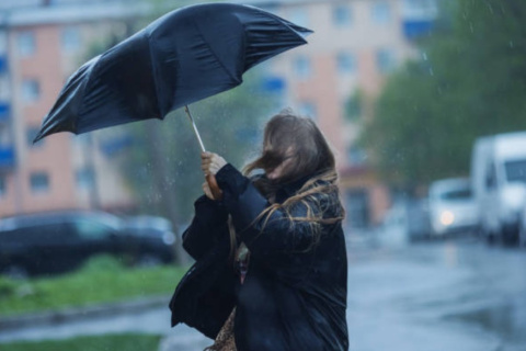 Viento y lluvia