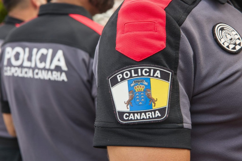 Agentes de la Policía Autonómica de Canarias