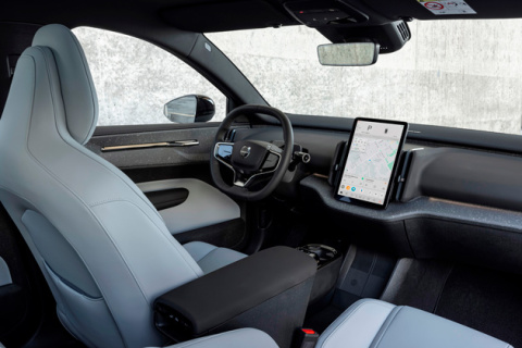 Interior del volvo-EX30