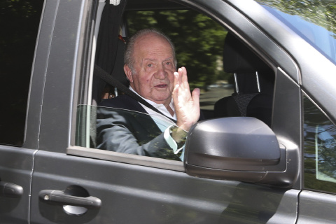 El rey emérito Juan Carlos I