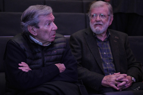 Rodríguez Ibarra con José Luis Corcuera.