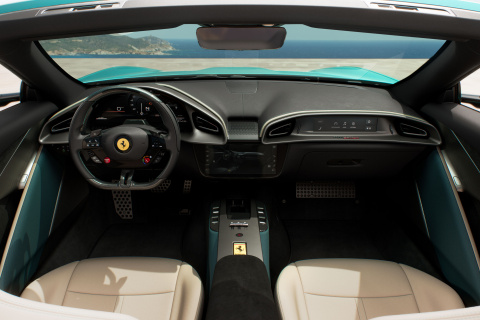 Interior del Ferrari Amalfi