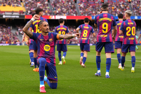 El Barcelona arrasa
