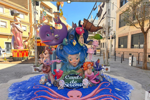 Falla infantil de El Jardí de Albal.