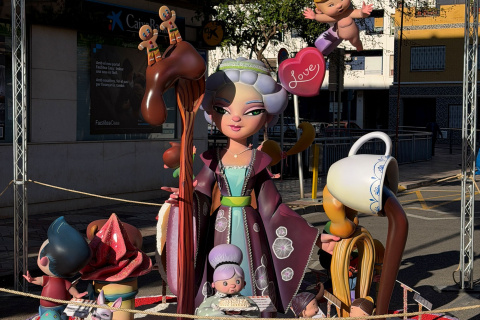 Falla infantil de Hostalets en Puçol.