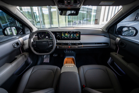 Interior del KIA EV3