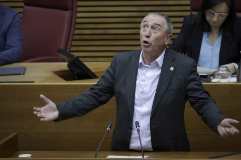 El portavoz de Compromís, Joan Baldoví