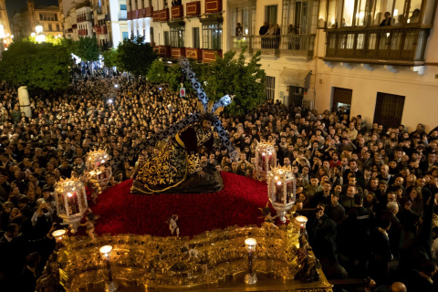 Procesión en Sevilla.