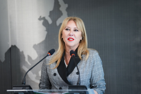 La consejera de Economía, Hacienda, Fondos Europeos y Diálogo Social y portavoz del Gobierno andaluz, Carolina España.