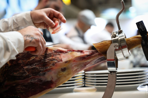 El campeonato de cortadores de jamón, uno de los musts de Gourmets