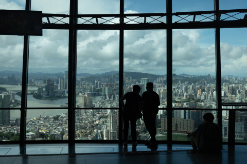 Privilegiadas vistas 365 desde la Torre de Macao.