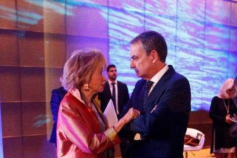 En su época con vicepresedenta del Gobierno con Rodríguez Zapatero.