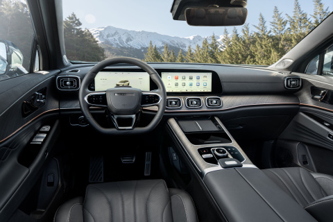 JAECOO 8 SHS interior