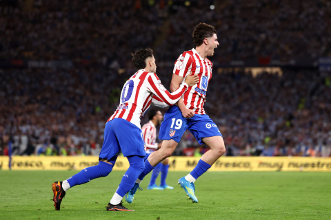 Julián celebra su gol
