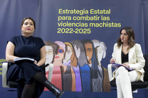 Ángela Rodríguez Pam e Irene Montero.