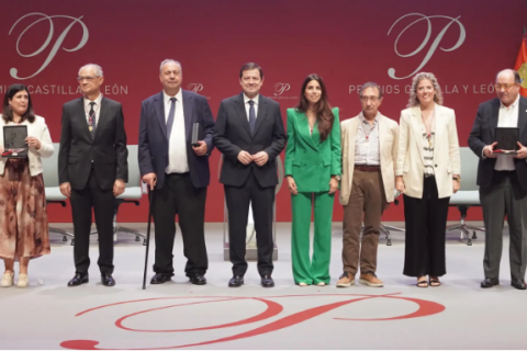 Entrega de los Premios Castilla y León R. Cacho ICAL