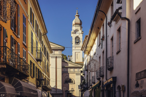 El pintoresco centro de Menaggio