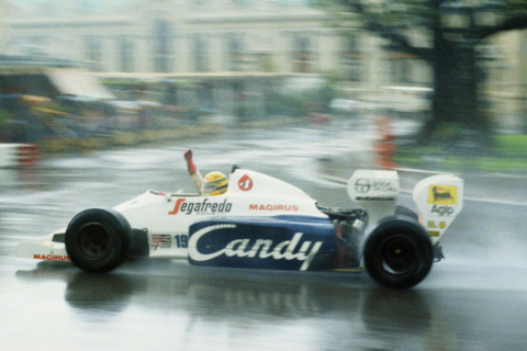 Ayrton Senna en Mónaco 1984