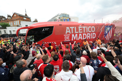 El bus del Atlético