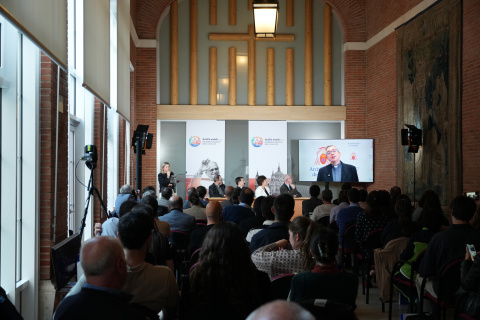 Rueda de prensa de la Archidiócesis de Madrid: presentación oficial del viaje del Papa