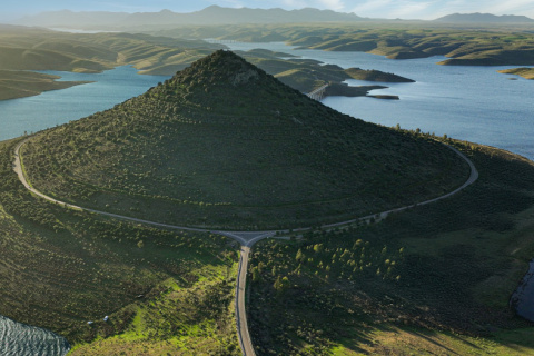Un embalse en Extremadura