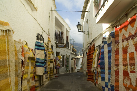 Alfombras alpujarreñas.