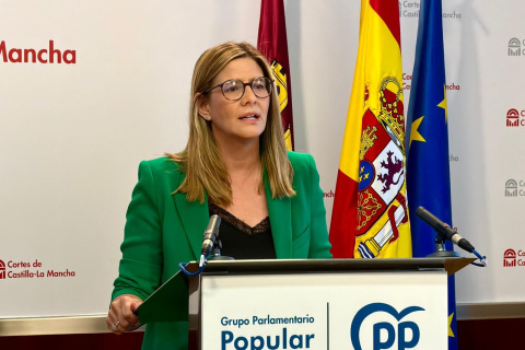 Carolina Agudo, secretaria general del PP en Castilla-La Mancha.