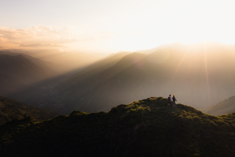 Atardecer en Baqueira
