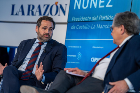 El presidente del PP en Castilla-La Mancha, Paco Núñez