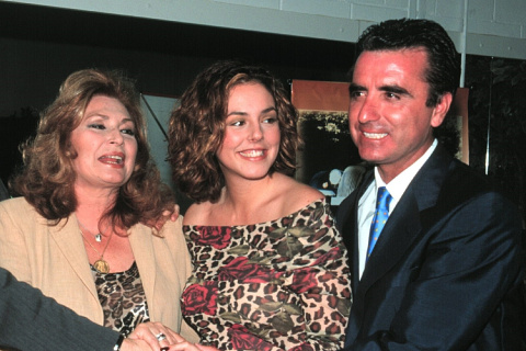 Rocío Jurado, Rocío Carrasco y José Ortega Cano.